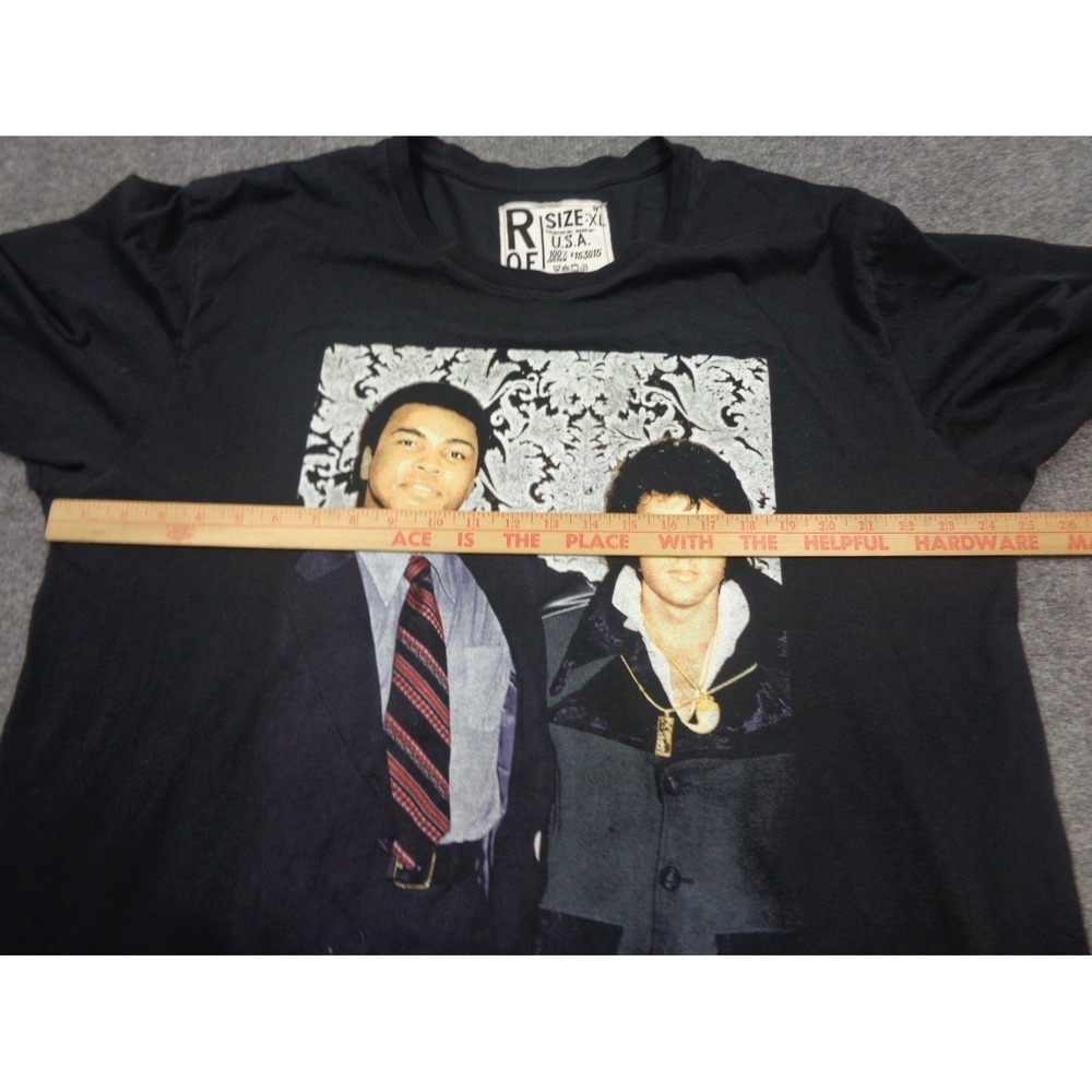 Roots Of Fight Elvis And Muhammad Ali Shirt Mens 4XL Graphic Short Sleeve Tee - Picture 11 of 13